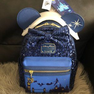 NWT Loungefly Disney Minnie Mouse The Main Attraction MMMA Peter Pan's Flight